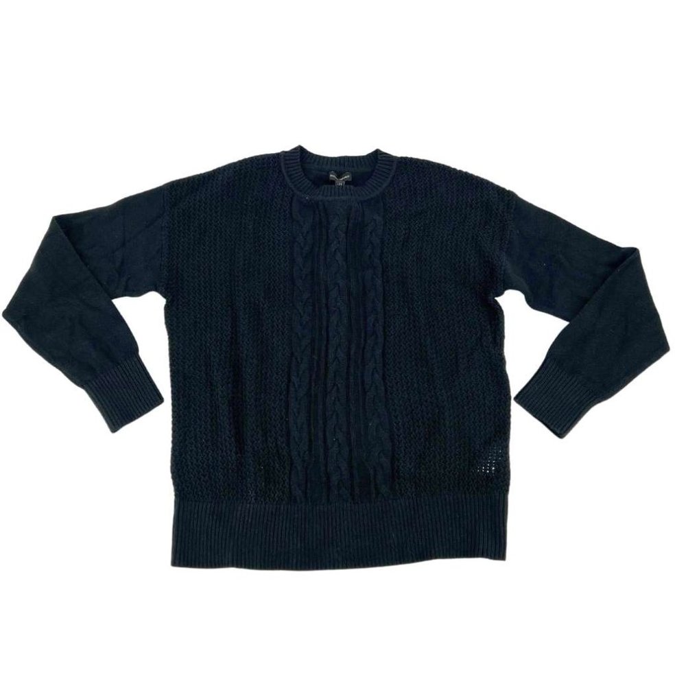 Banana Republic | Women's Cable Knit Sweater | Black | Various Sizes